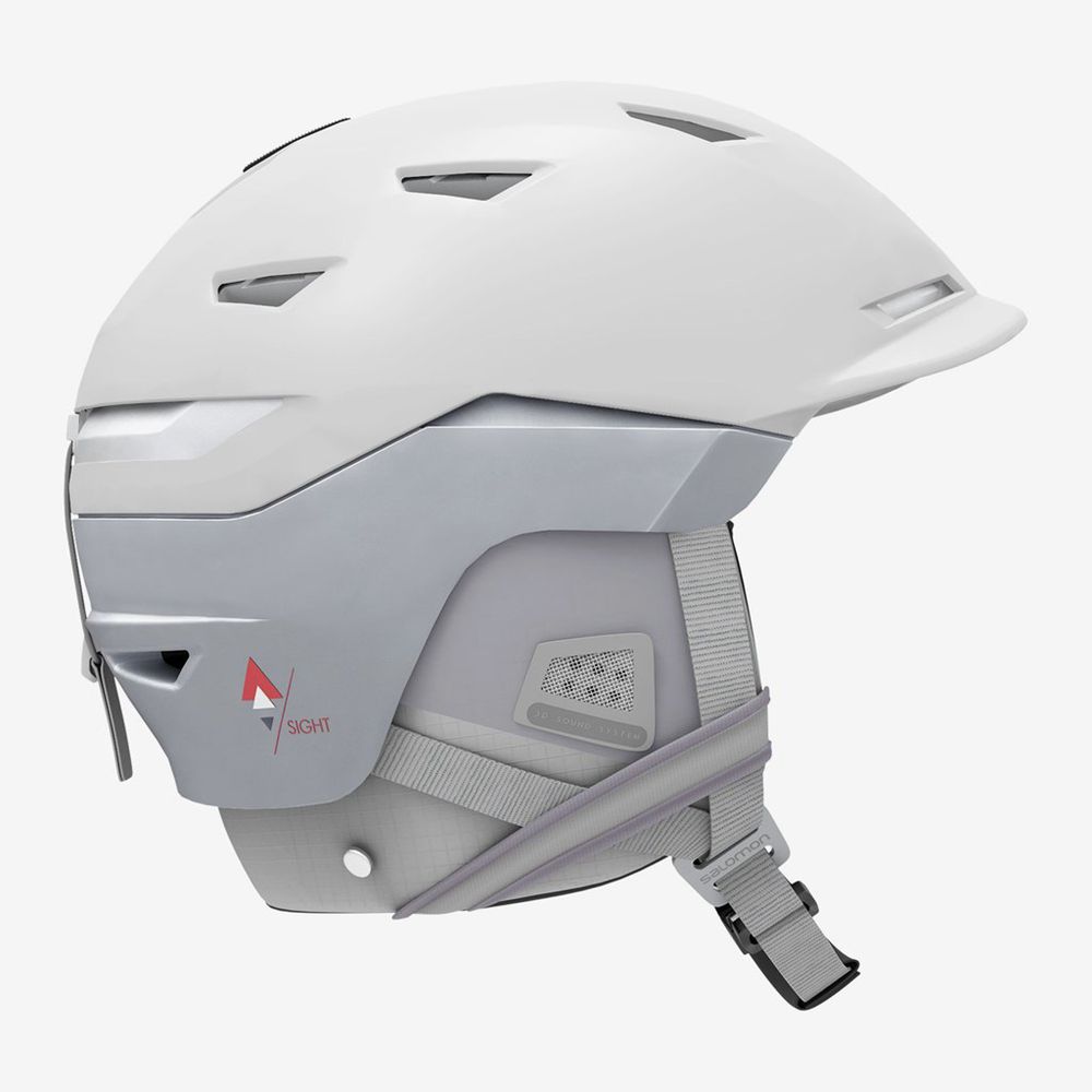 Helmets Salomon Femme Blanche - Salomon SIGHT MIPS - France (0631-SPFCB)